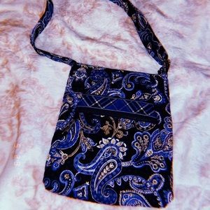 Vera Bradley blue crossbody